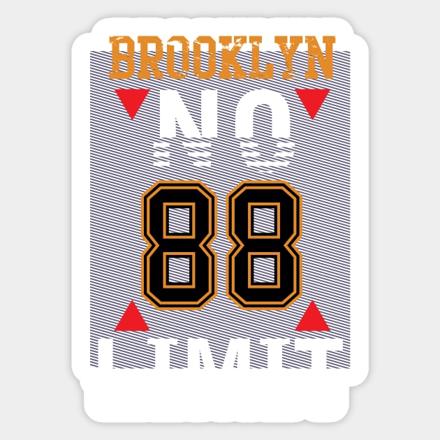 Brooklyn 88 Sticker by D3monic